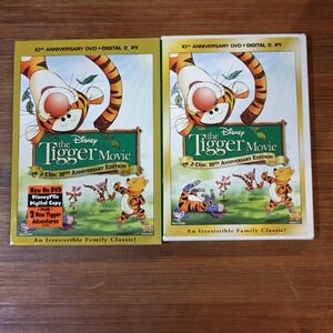 The Tigger Movie 10th Anniversary Edition 2-Disc Edition NEW SEALED Pooh Tigger
